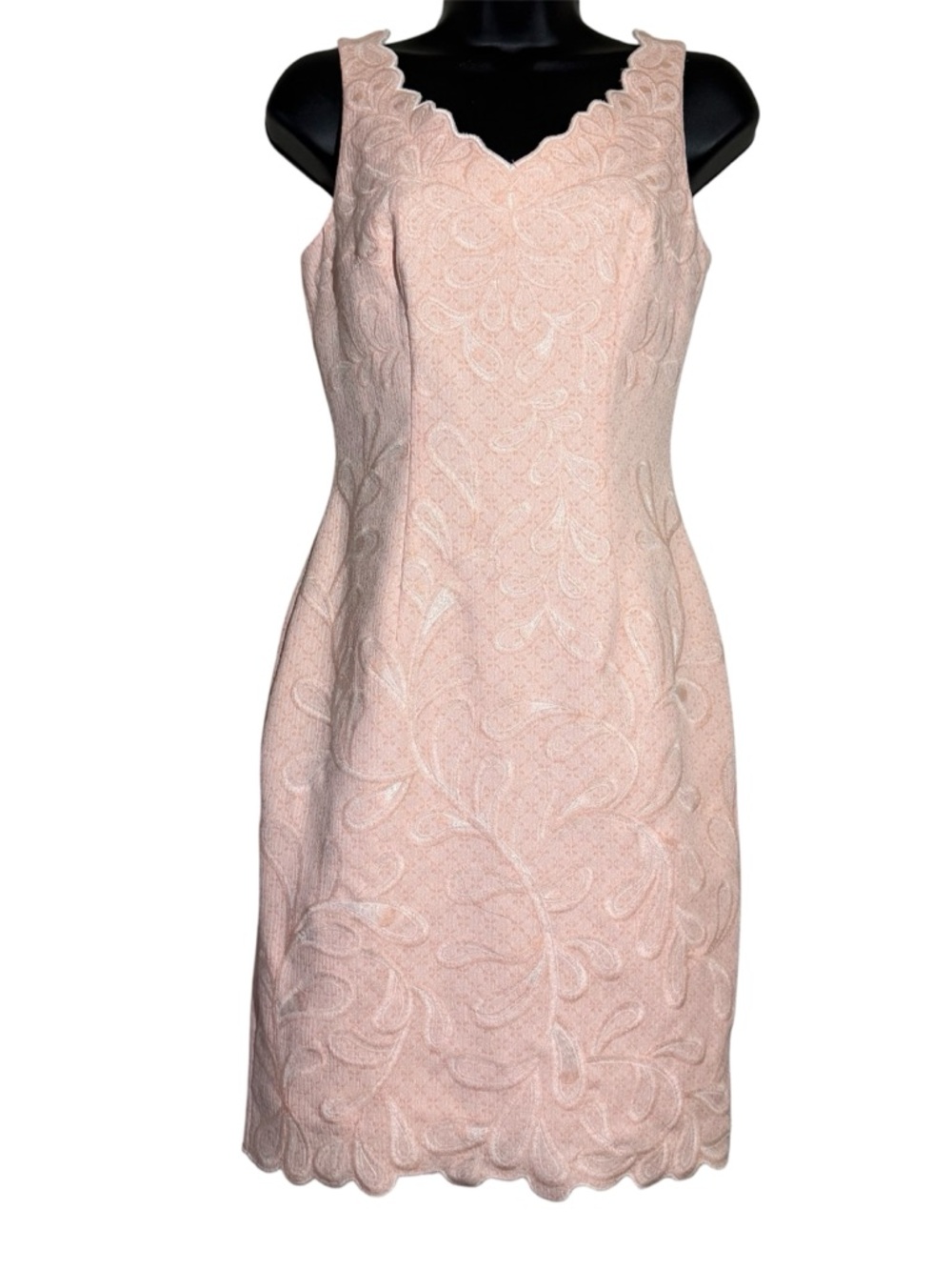 Antonio Melani Blush Pink Lace Dress Size 0